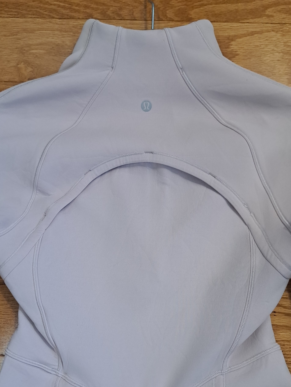 lululemon athletica Light Lavender Half-Zip Peplum Pullover - Picture 6 of 8